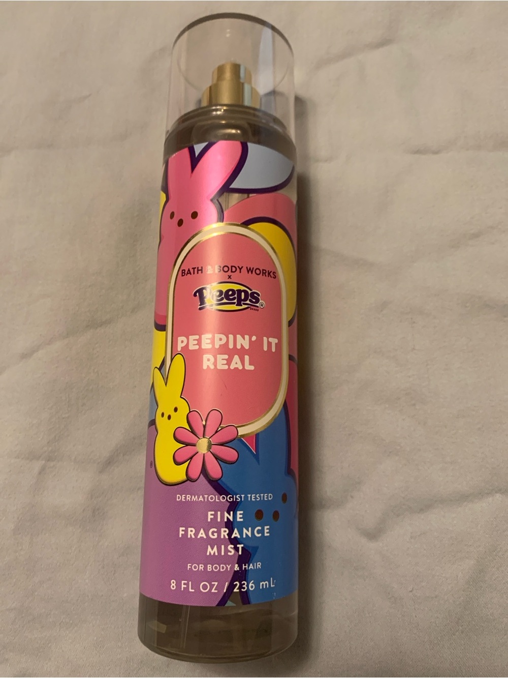 Bath & Body Works Marshmallow Peeps Peepin' It Real Fine Fragrance Mist - Pink